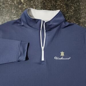 Peter Millar Perth Old Memorial Performance Stretch Quarter Zip Golf Casual